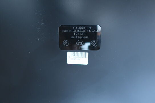 24 stk. bakker CAMBRO FAST FOOD 12x16 Black