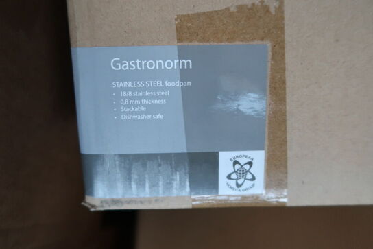 12 stk. gastrobakker GASTRONORM FOODPAN