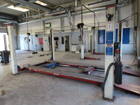 4-søjlet autolift, STENHØJ AUTOLIFT A/S, type: 005200 426A