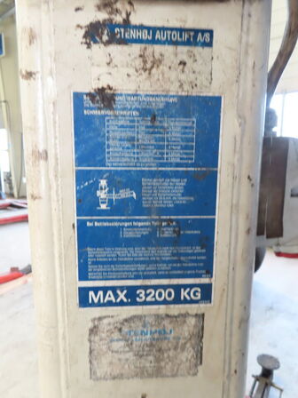 2-søjlet autolift, STENHØJ AUTOLIFT A/S, type: 099401 2.32CF