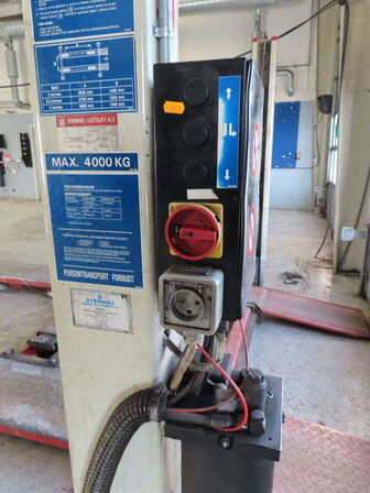 4-søjlet autolift, STENHØJ AUTOLIFT A/S, type: 005200 426A