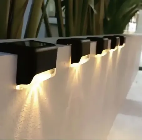 10 stk. solcelle lamper væg 2700 kelvin(ubrugt)