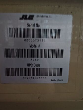 Sakselift JLG  3969 electric