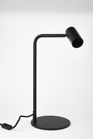 6 stk. frandsen bespoke spot table lamp sort 127309(ubrugt)