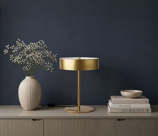 2 stk. frandsen bespoke table lamp messing 127371(ubrugt)