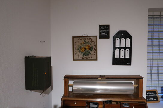 Pakkedisk med indhold