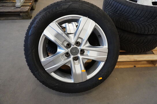 4 stk. MAK Fælge med dæk til VW varebil / Multivan