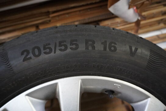 2 stk. 16" Fælge med dæk til ALFA ROMEO Giulietta (Momsfri)