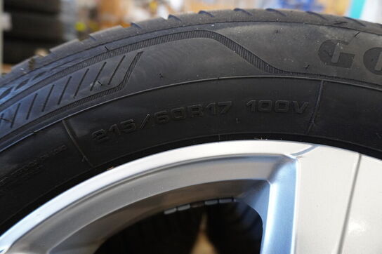 4 stk. MAK Fælge med dæk til VW varebil / Multivan