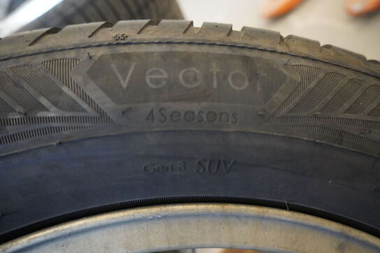 4 stk. MAK Fælge med dæk til VW varebil / Multivan