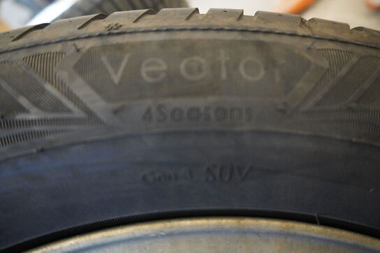 4 stk. MAK Fælge med dæk til VW varebil / Multivan