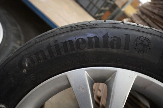 2 stk. 16" Fælge med dæk til ALFA ROMEO Giulietta (Momsfri)