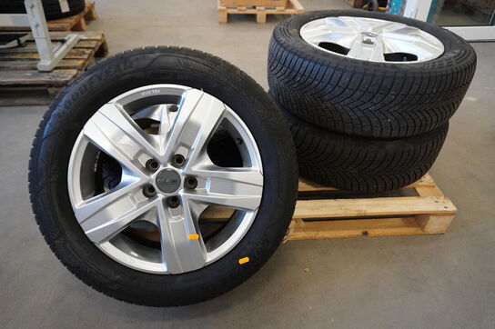 4 stk. MAK Fælge med dæk til VW varebil / Multivan