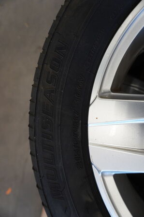 4 stk. MAK Fælge med dæk til VW varebil / Multivan