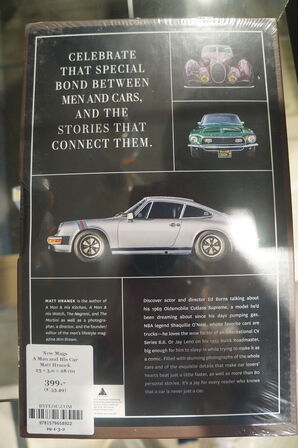 Coffe table book NEW MAGS A MAN AND HIS CAR