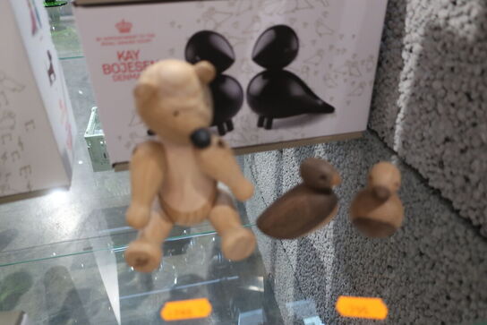 2 stk. Fugle & Bjørn KAY BOJESEN