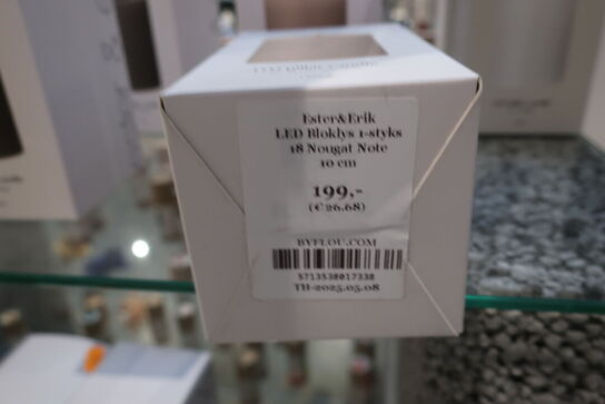 2 stk. LED Lys ESTER & ERIK