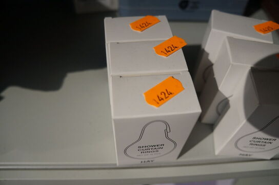 3 pk. Badeforhængsringe HAY