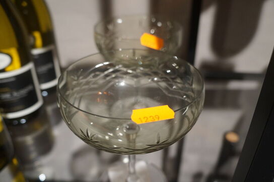 2 stk. Glas FREDERIK BAGGER