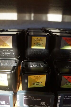 7 stk. Kandyan MILL & MORTAR