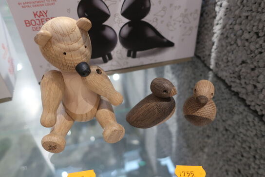 2 stk. Fugle & Bjørn KAY BOJESEN