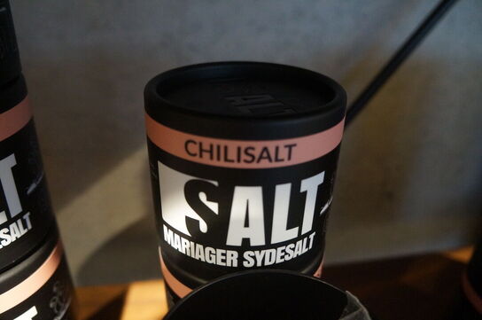 6 stk. Diverse salt MARIAGER SYDESALT