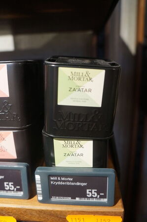 4 stk. Za'atar MILL & MORTAR