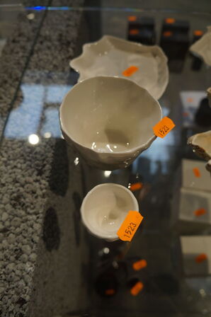 Kop, underkop, tallerken, m.v. CHRISTINA IVERSEN STUDIO MUSLING