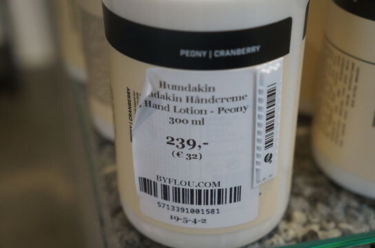 4 stk. Håndcreme HUMDAKIN