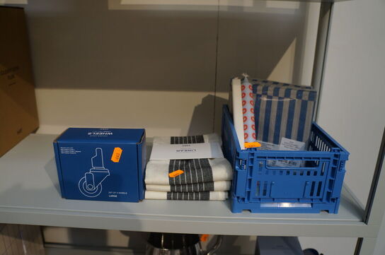 Viskestykker, lys, m.v.