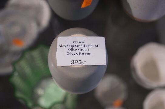 9 stk. Kopper RAAWII & BLOMUS