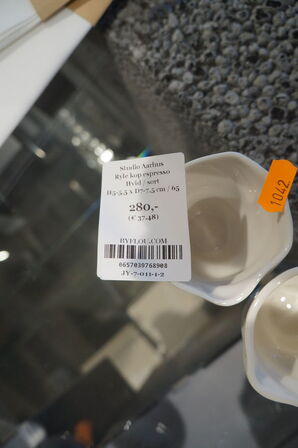 2 stk. Espresso kopper STUDIO AARHUS RYLE KOP