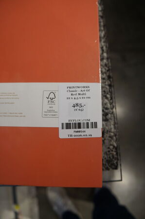 Spil PRINTWORKS CLASSIC - ART OF RED MULTI