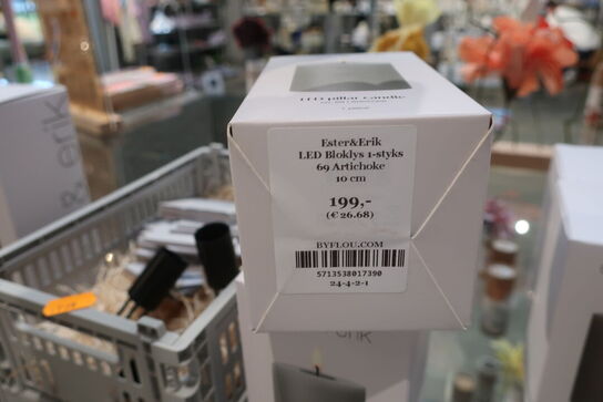 3 stk. LED Lys ESTER & ERIK