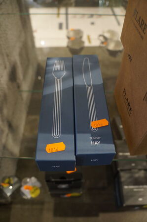 3 stk. Knive & Gafler HAY SUNDAY