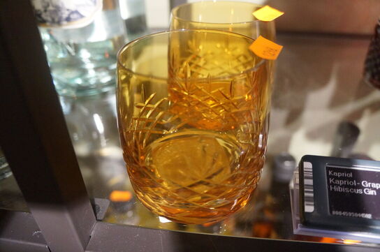 2 stk. Glas FREDERIK BAGGER