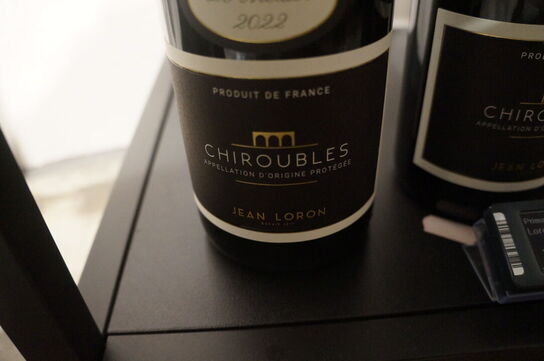 2 fl. Vin JEAN LORON CHIROUBLES