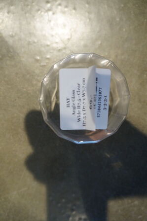 10 stk. Glas HAY ANGLE GLASS MEDIUM