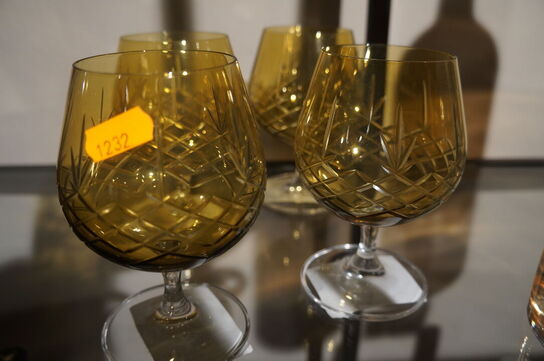 4 stk. Glas FREDERIK BAGGER