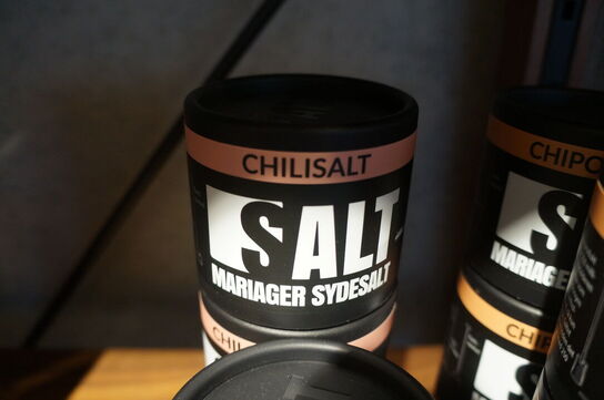 6 stk. Diverse salt MARIAGER SYDESALT