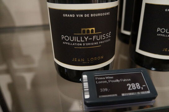 3 fl. Vin JEAN LORON POUILLY-FUISSÉ