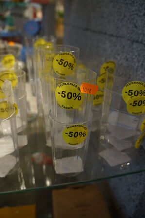 10 stk. Glas HAY ANGLE GLASS MEDIUM