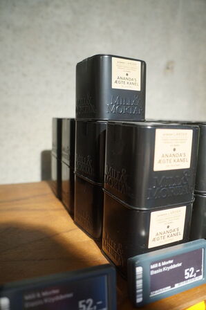 9 stk. Kanel MILL & MORTAR