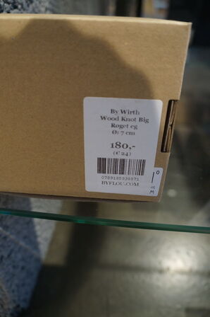 Træknop BY WIRTH RØGET EG