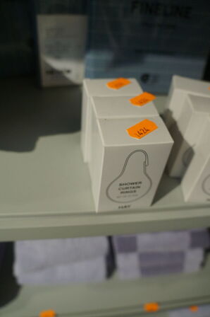 3 pk. Badeforhængsringe HAY