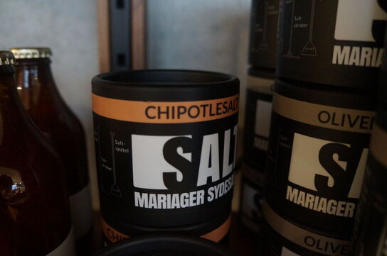 4 stk. Diverse salt MARIAGER SYDESALT