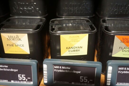 7 stk. Kandyan MILL & MORTAR