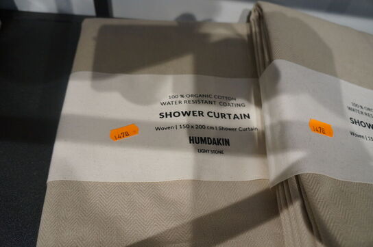 2 stk. Badeforhæng HUMDAKIN