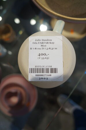 2 stk. Kopper JULIE DAMHUS ODA FARFAR