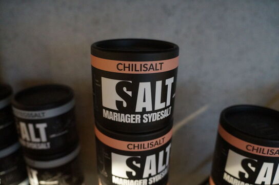 7 stk. Diverse salt MARIAGER SYDESALT